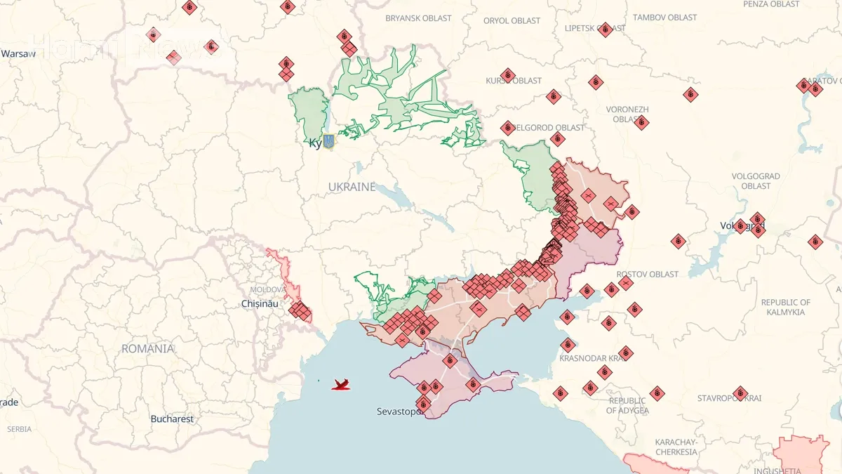 Діп Стейт – огляд мапи бойових дій в Україні