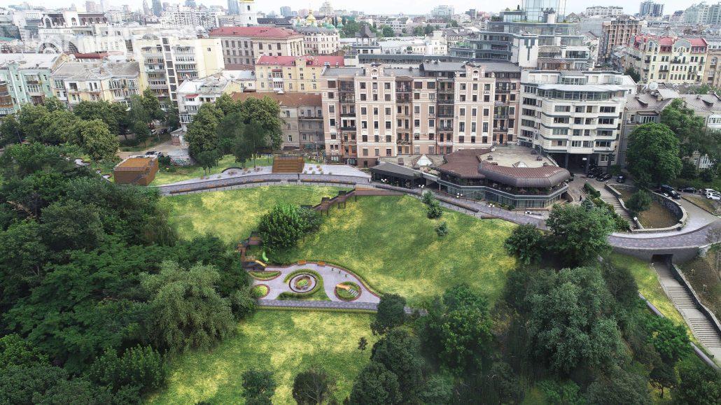 Куди піти в Києві Пейзажна алея