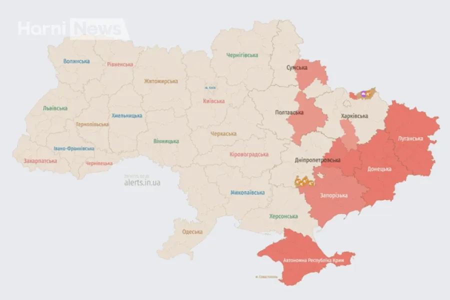 Shahed у ніч на 29 жовтня: звідки летять і куди прямують — карта загроз