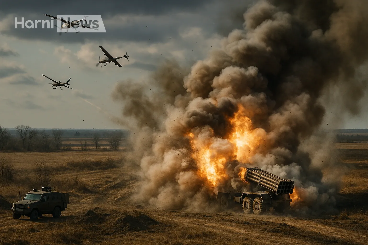 БМ-30 «Смерч» знищено на Херсонщині: дрони Сил оборони зупинили обстріли Миколаївщини