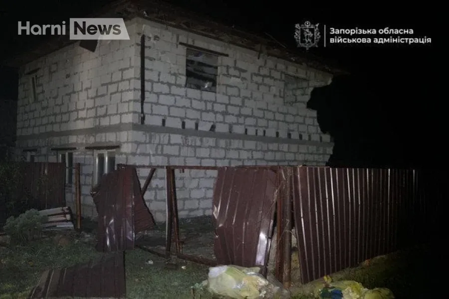 Ворожа атака на Запоріжжя: 44-річна жінка і 91-річний чоловік дістали поранення