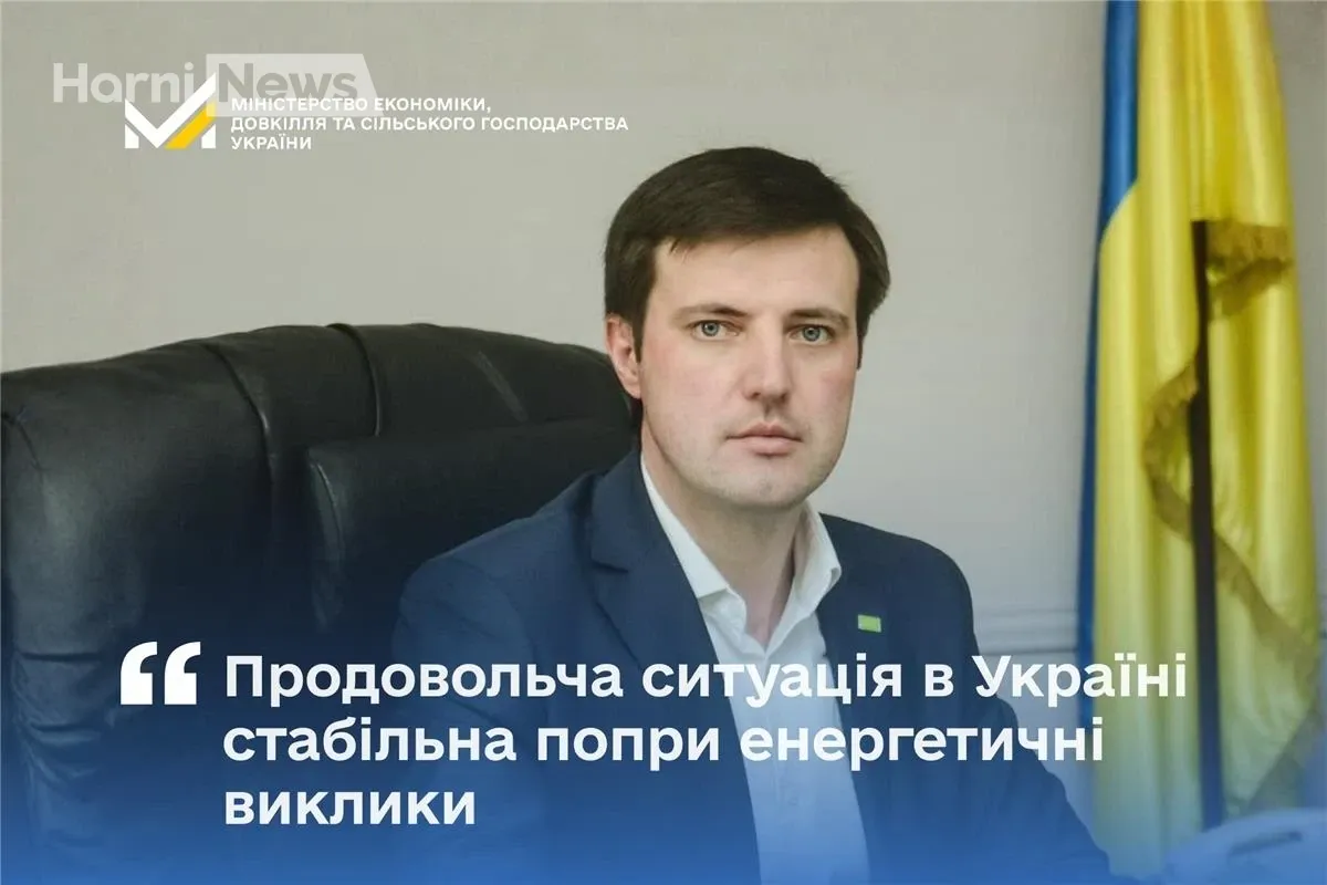 Дефіциту немає: як Україна утримує продовольчу безпеку попри енергетичні обмеження