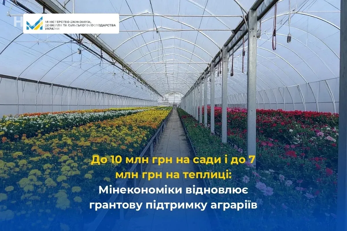 Гранти на сади й теплиці з 2 лютого: хто може подати, які суми і що покриває держава?