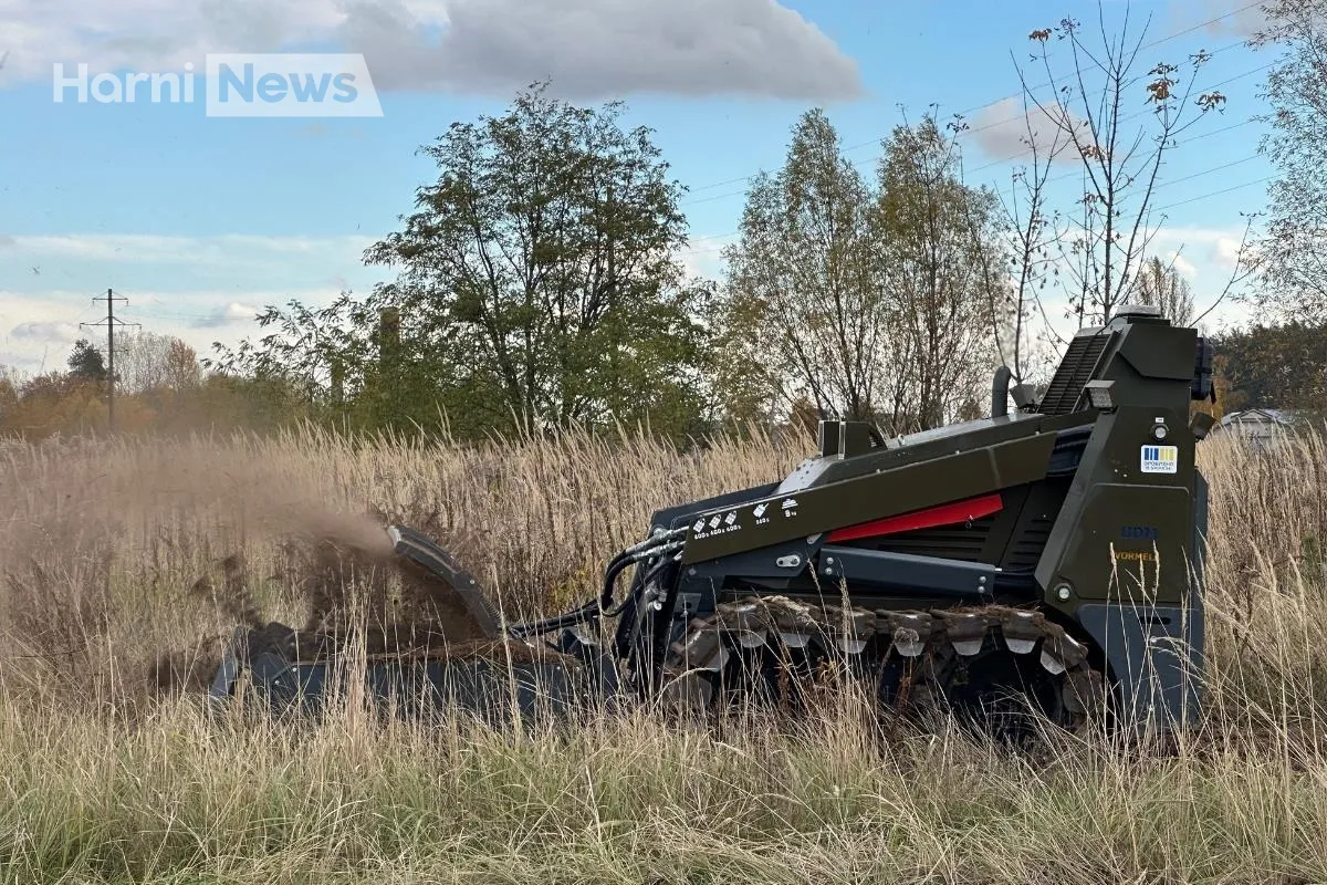 Що вміє сертифікована UDM VORMELA – легка машина розмінування з дистанційним керуванням?