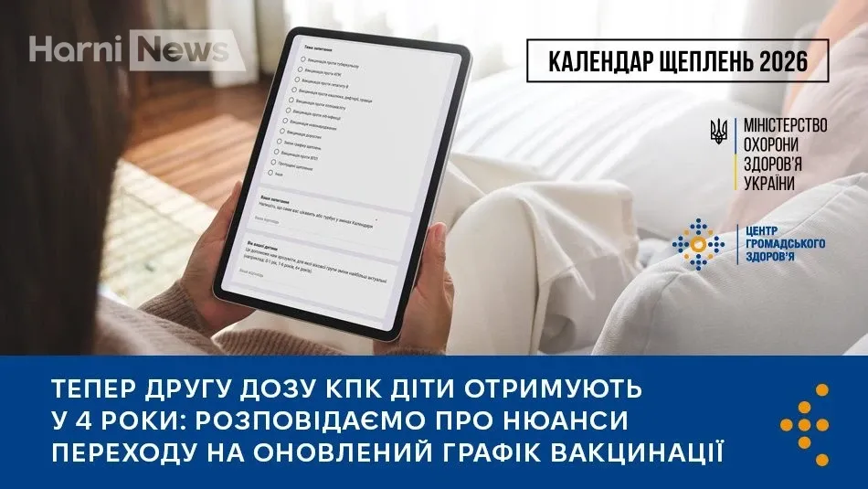 Друга доза КПК тепер у 4 роки: чи чекати до 5 і який інтервал між щепленнями